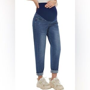 A:glow 14 Maternity Blue Jeans